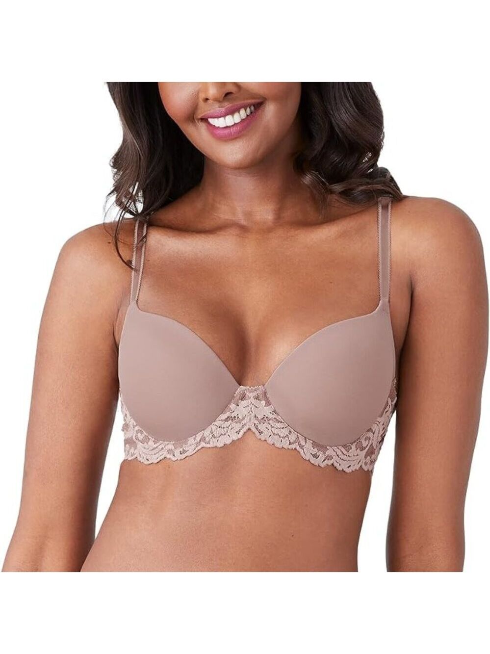 Wacoal Instant Icon T-Shirt Bra Cafe Au Lait 40DD 853322 NWT